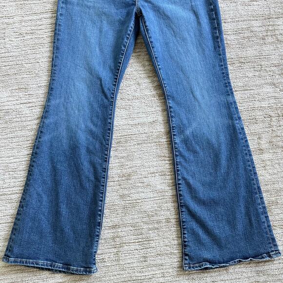 Levi's 726 Flare High Rise Size 30x30 Jeans Western Y2K 2000s Classic Blue Denim - Picture 4 of 8